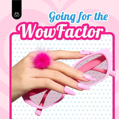 macro of beetles pink gel glossy texture highlighting silky shine