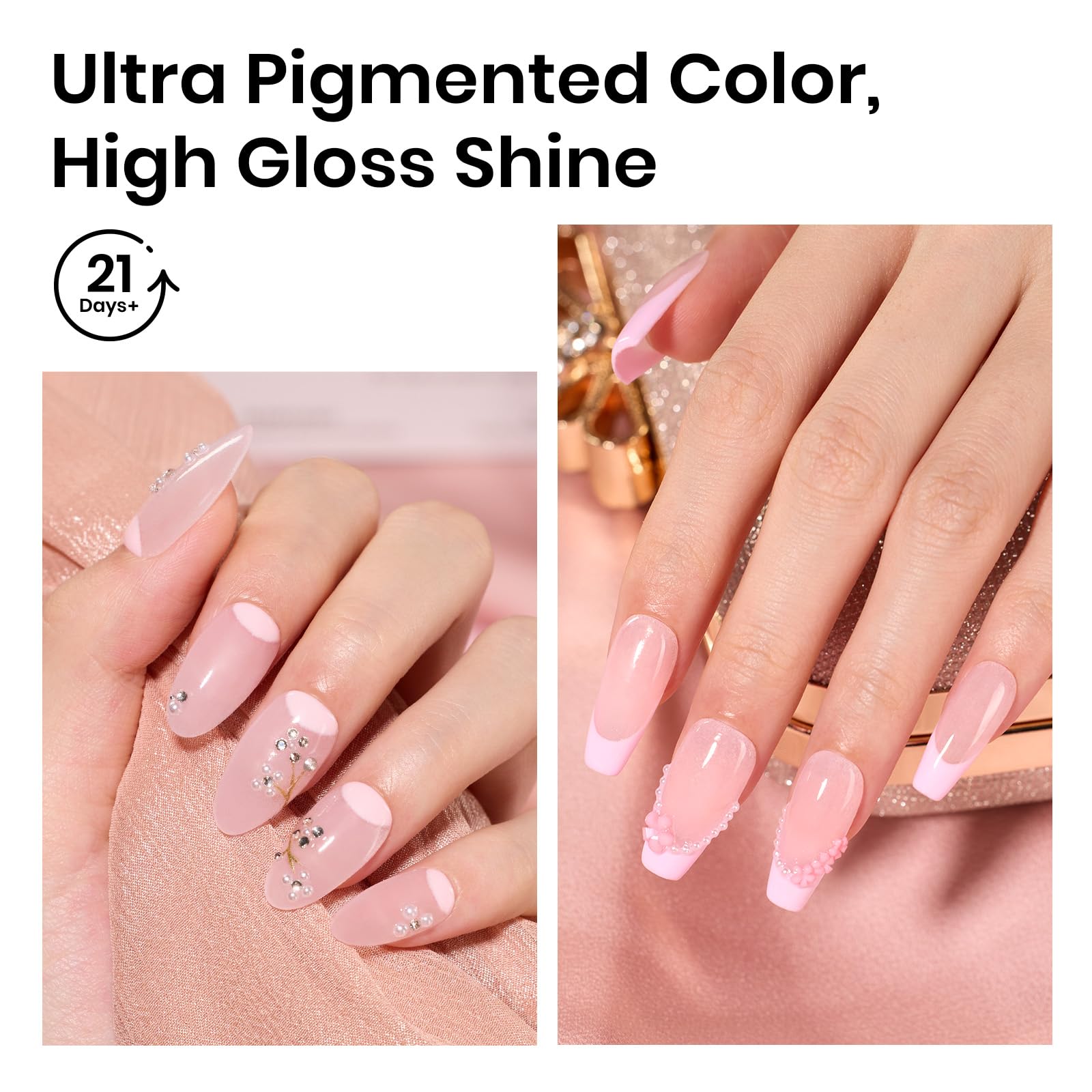 beetles Gel Polish powder texture close-up showing fine grains for smooth, even coverage