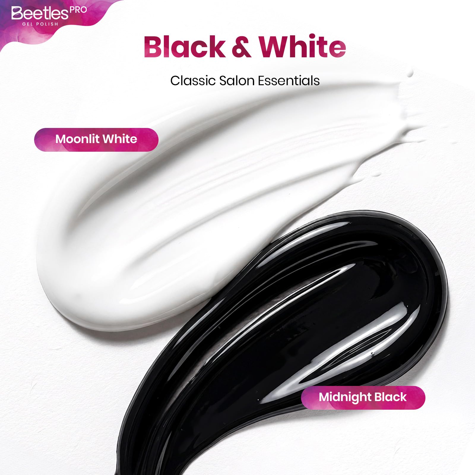 beetles Gel Polish 10mm liner brush close-up showing bristle detail for steady control benefit
