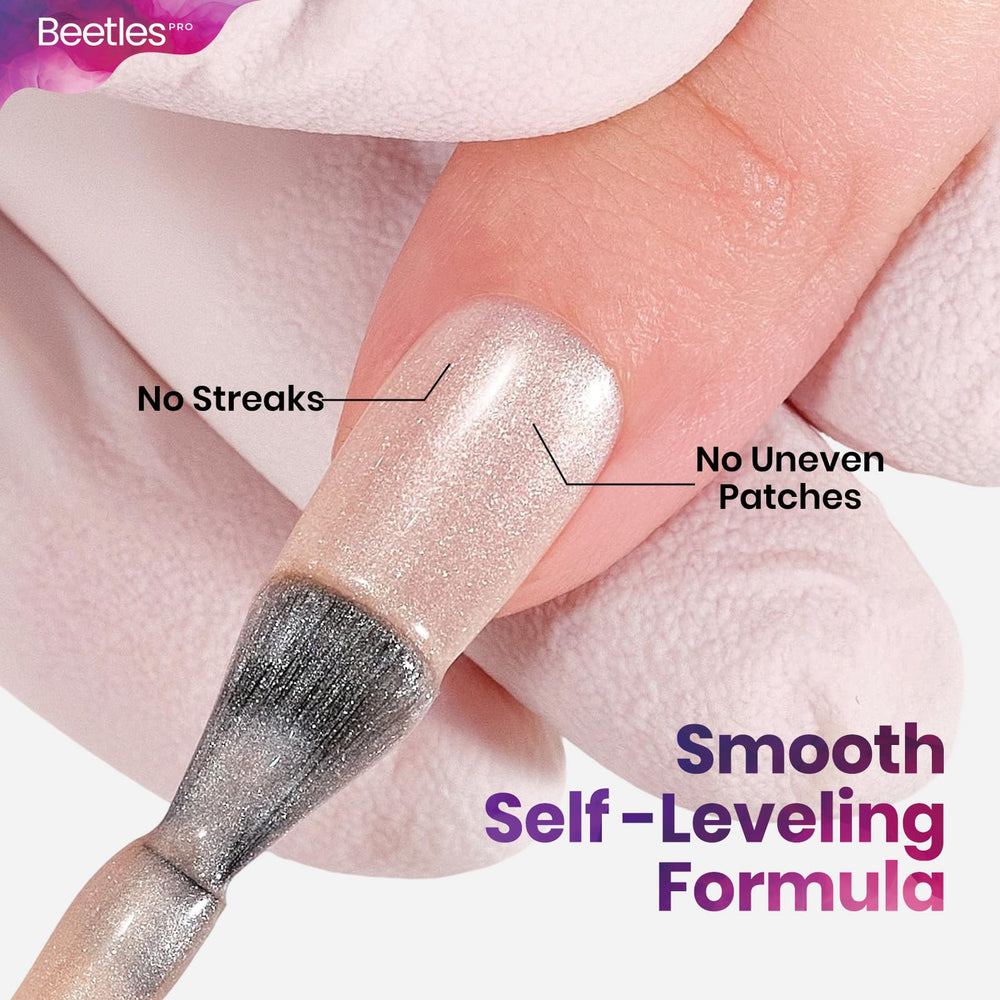 Beetles Pro in-salon application illustrating fast curing and neat results