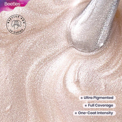 Beetles Pro texture close-up revealing pearl sheen and streak-free finish