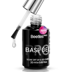Beetles Gel Polish front packaging showing 20ml size and professional label benefit durability