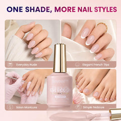 beetles Gel Polish bottle label close-up showing HEMA and TPO free benefit