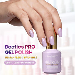 beetles Pro curved brush closeup for precise application and cleaner edges