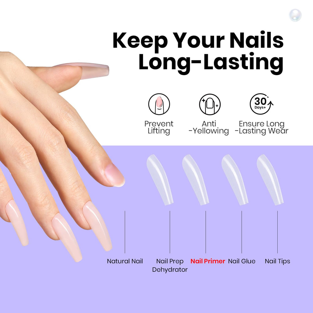 beetles protein primer with manicure tools in salon setting showing professional-ready benefit