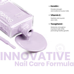 beetles gel polish brush stroke demonstrating smooth application and coverage