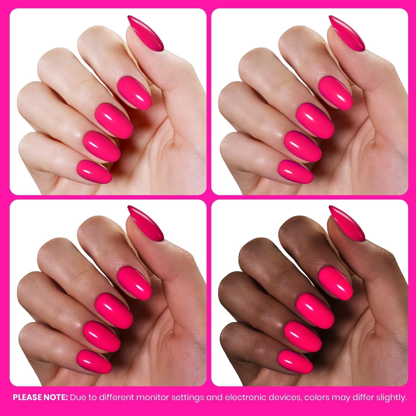 Beetles cured nails under LED lamp highlighting glossy finish and fast curing benefit