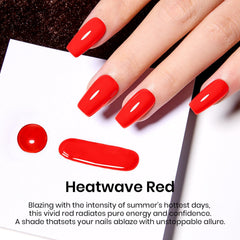 Beetles Gel Polish side label with color-matched bottle for easy shade ID benefit