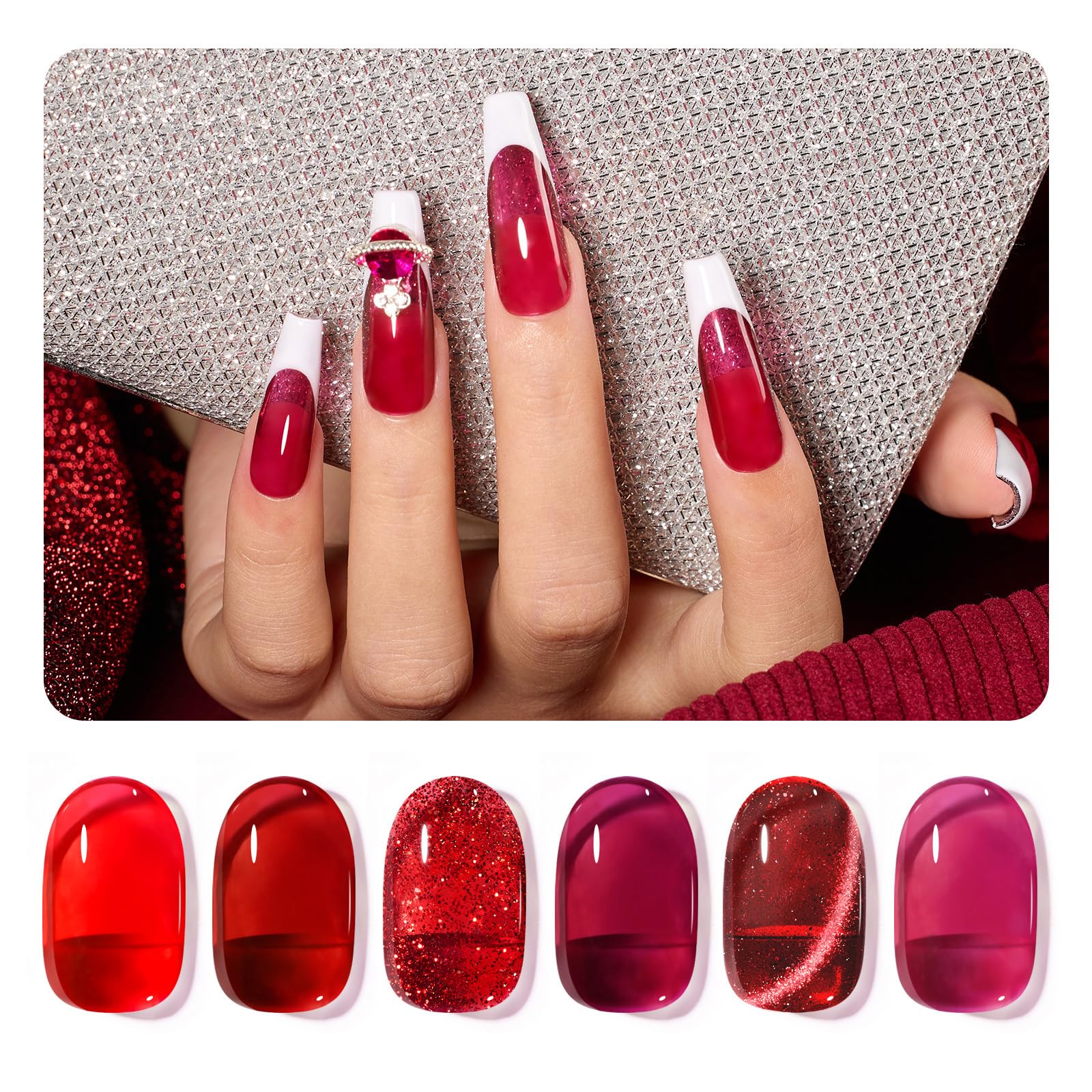 beetles manicure on hand in lifestyle scene showcasing salon-quality results