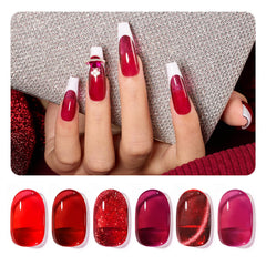beetles manicure on hand in lifestyle scene showcasing salon-quality results