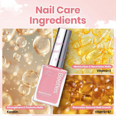 Beetles Gel Polish removal demo with cotton pad showing simple cleanup benefit