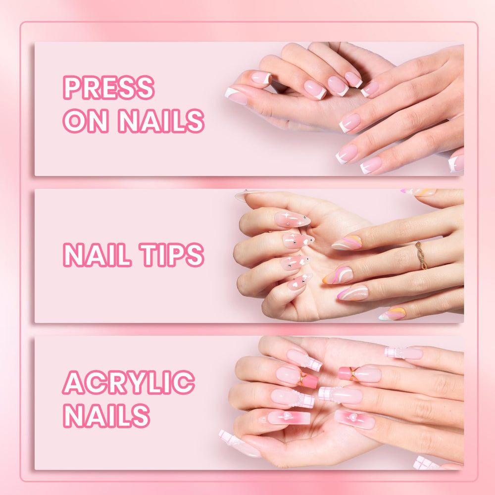 Beetles rhinestone adhered nail example showing secure nail art attachment