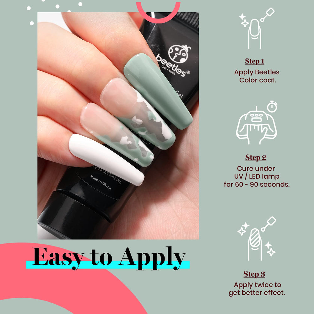beetles polish in a salon setup being used for a professional manicure benefit