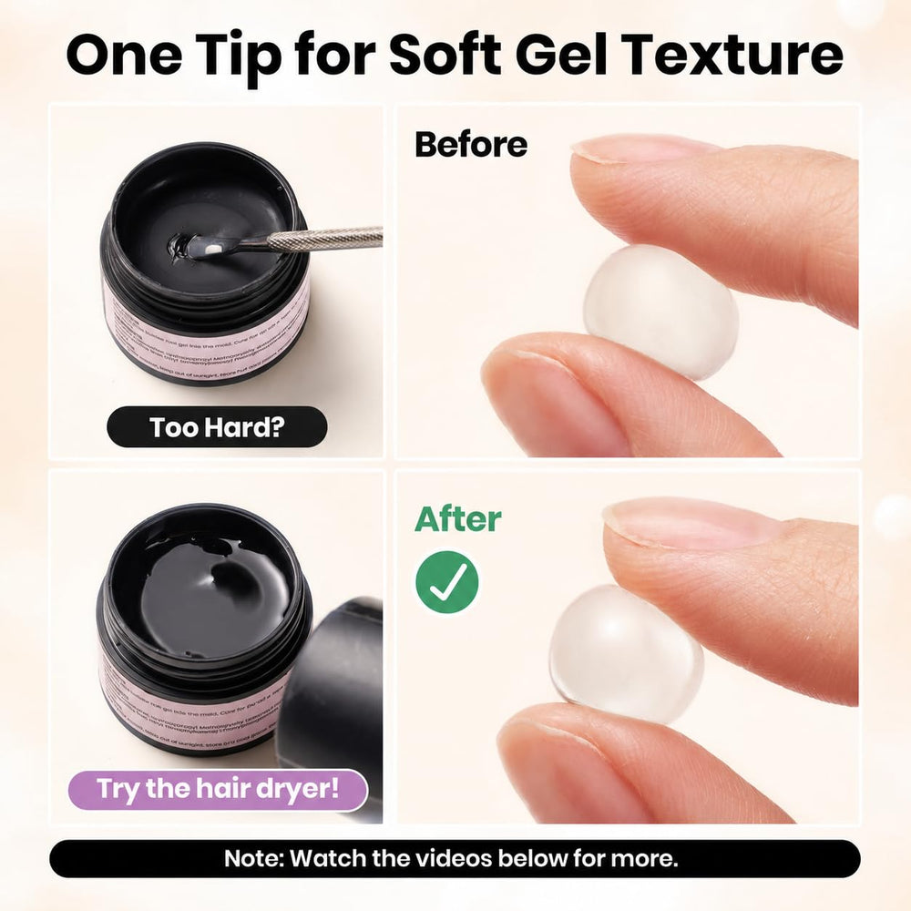 beetles finished snowy-cone nails in salon setting highlighting durable, glossy finish