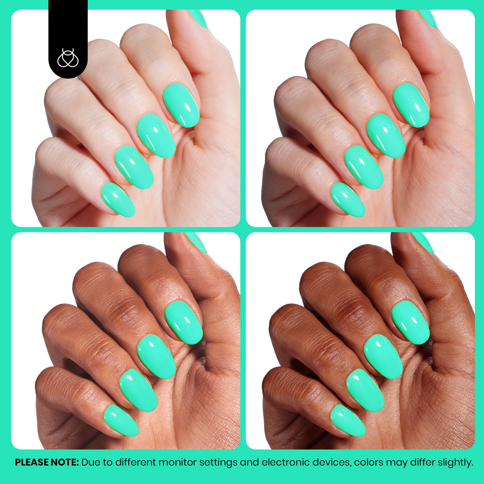 Beetles Gel Polish bottle beside ruler showing compact 0.5oz size for travel