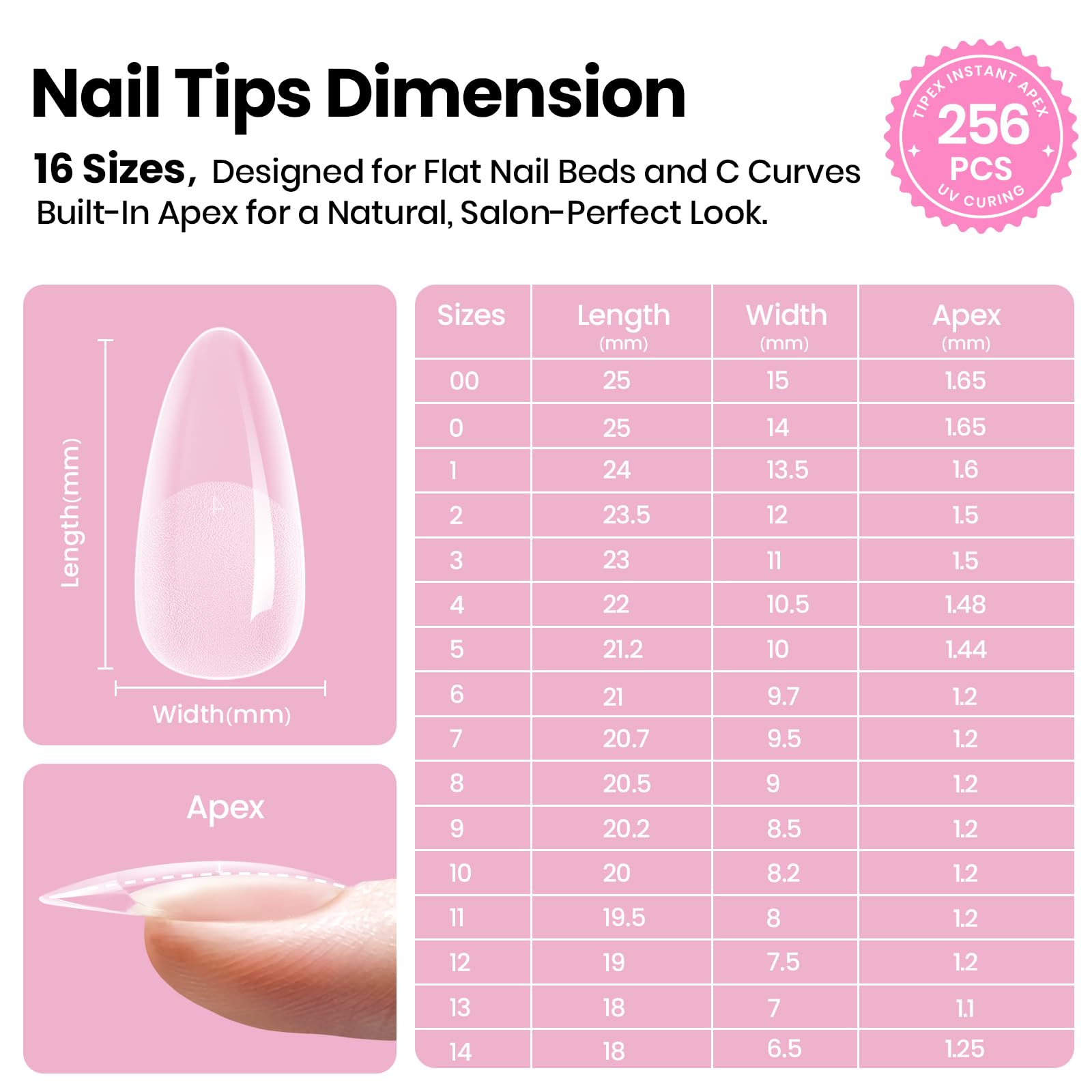 beetles Gel Polish photo showing fingers with tips to indicate realistic scale and consistent shape