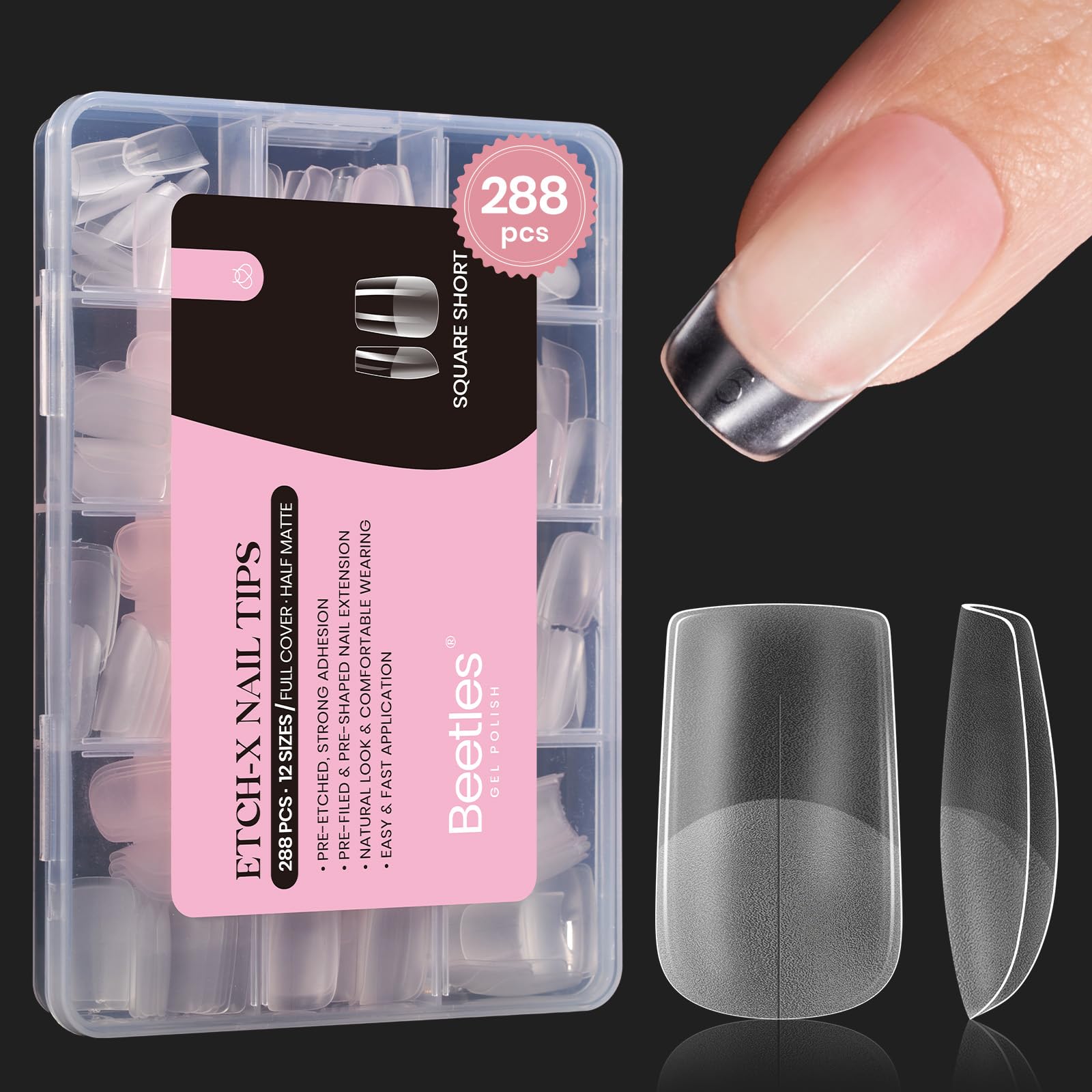 beetles front packaging showing 288pcs for easy identification and convenience