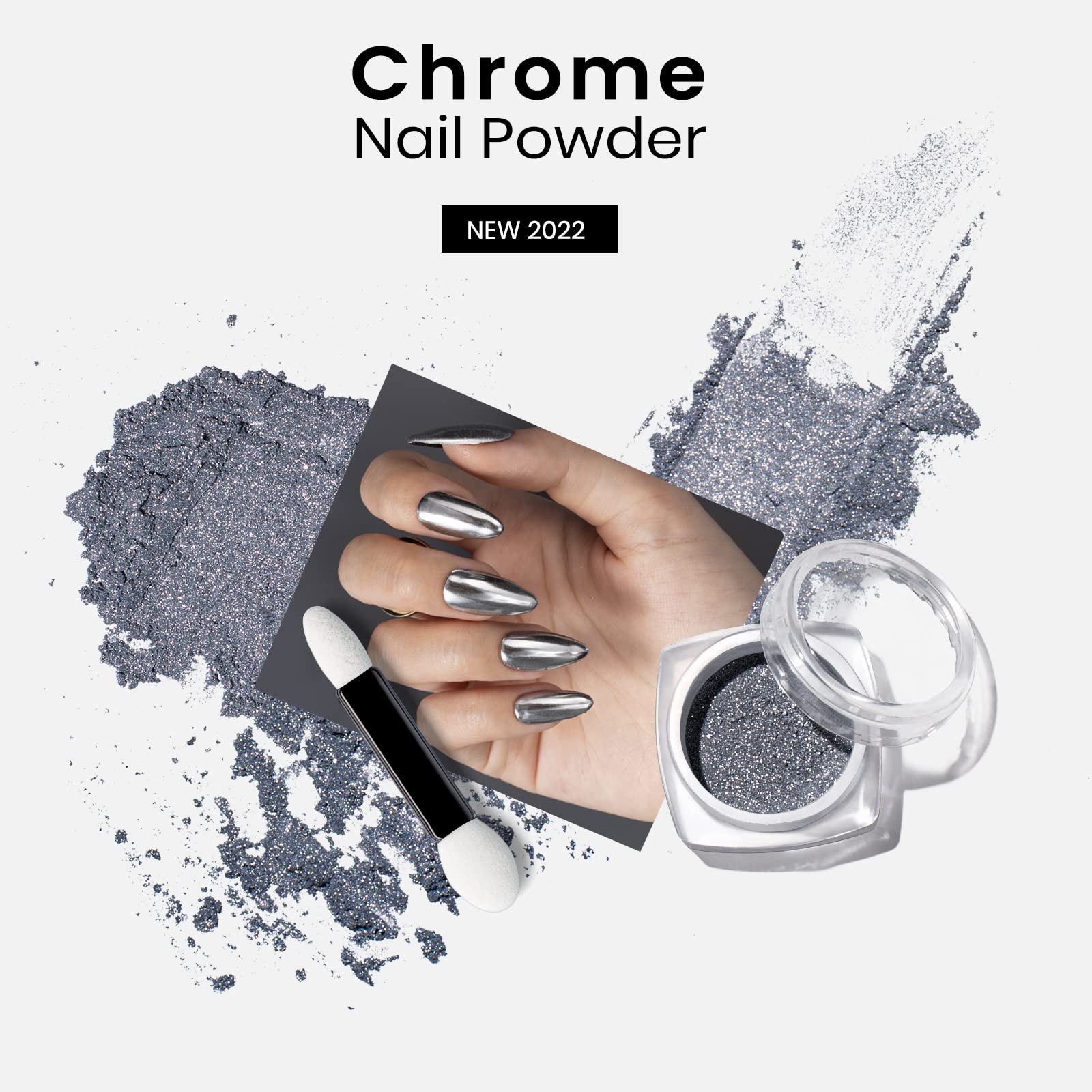 Beetles Gel Polish powder texture close-up highlighting ultra-fine smooth particles