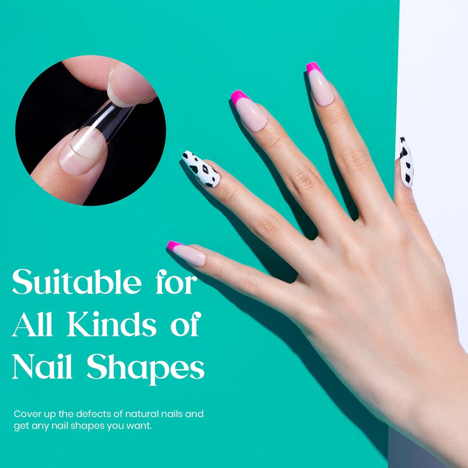 Beetles Gel Polish numbered tray with ten sizes showing easy selection benefit