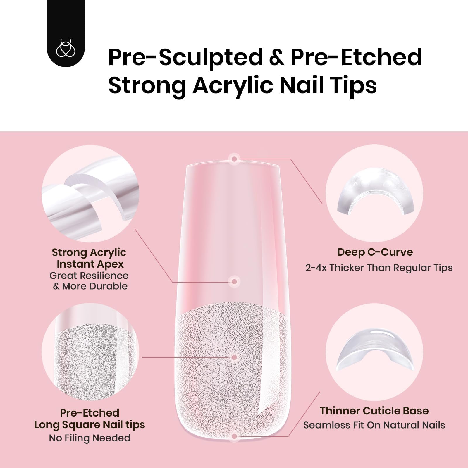 beetles Gel Polish organized tips by size 00–14, helps quick size matching benefit