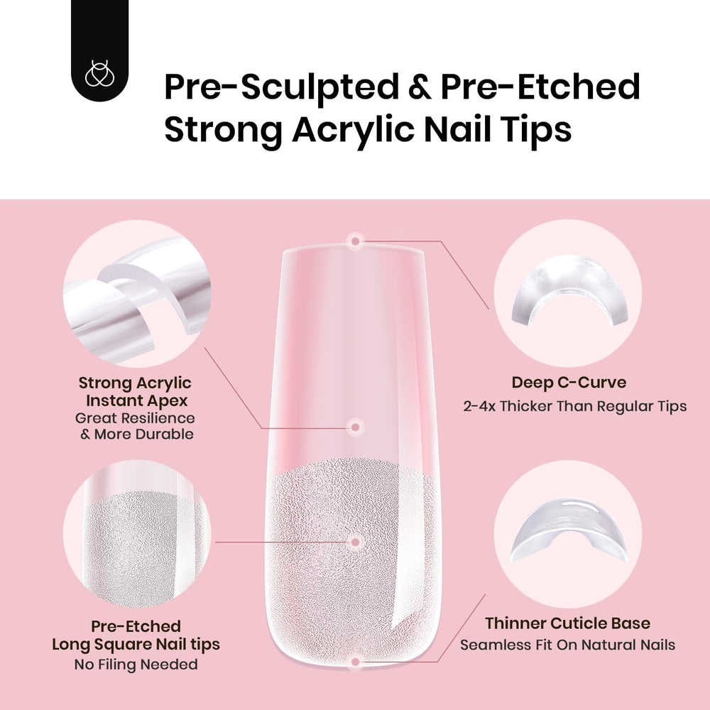 beetles Gel Polish organized tips by size 00–14, helps quick size matching benefit