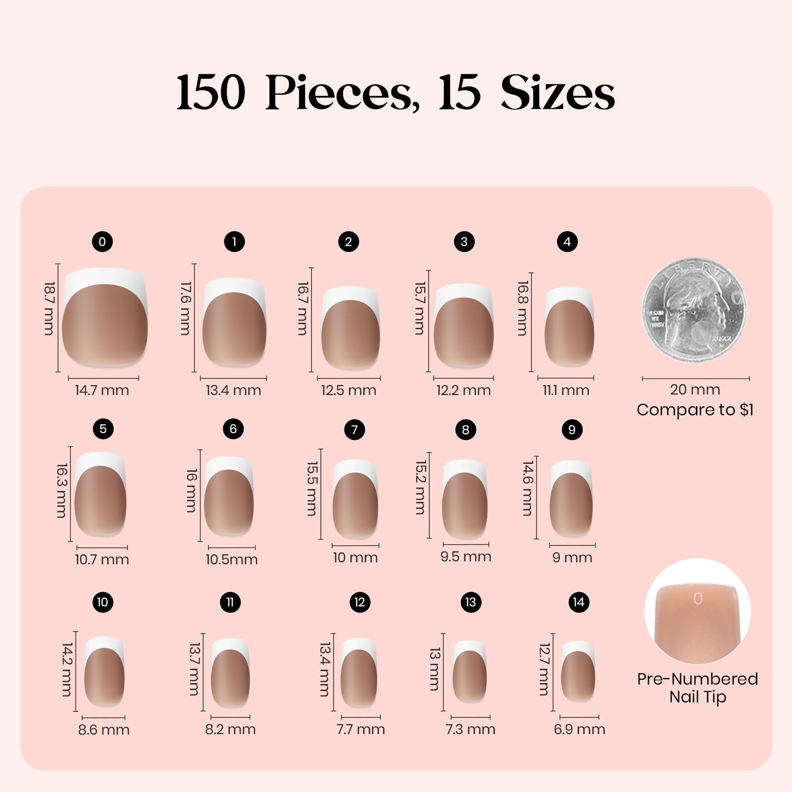 beetles labeled size chart 0-14 illustrating easy size selection benefit