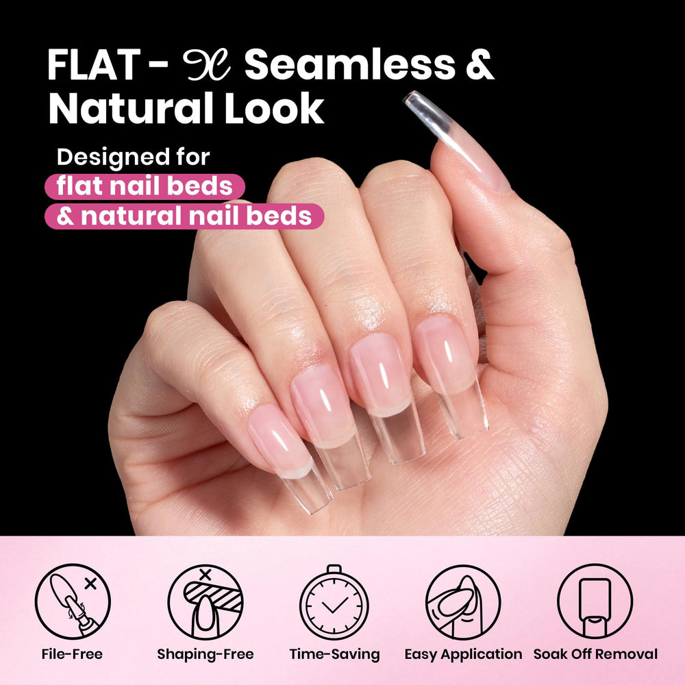 Beetles Gel Polish array of 16 numbered sizes organized for quick fit matching