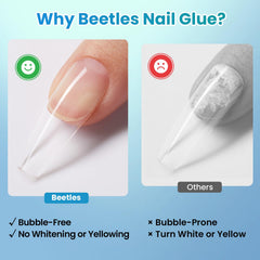 Beetles 10ml bottle next to coin illustrating compact, portable 10ml size