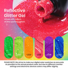 Beetles swatch cards displaying all six colors for color planning benefit accurate preview