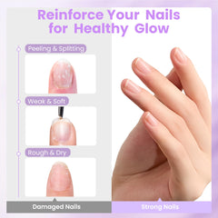 beetles clear gloss texture on nail showcasing smooth finish and added protection