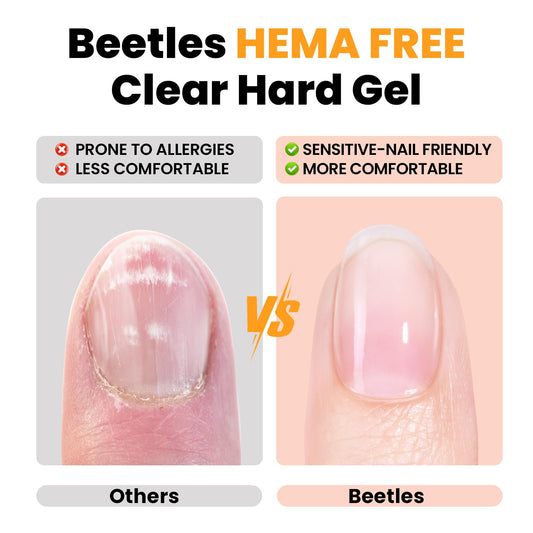 beetles close-up gel texture displaying smooth self-leveling consistency benefit