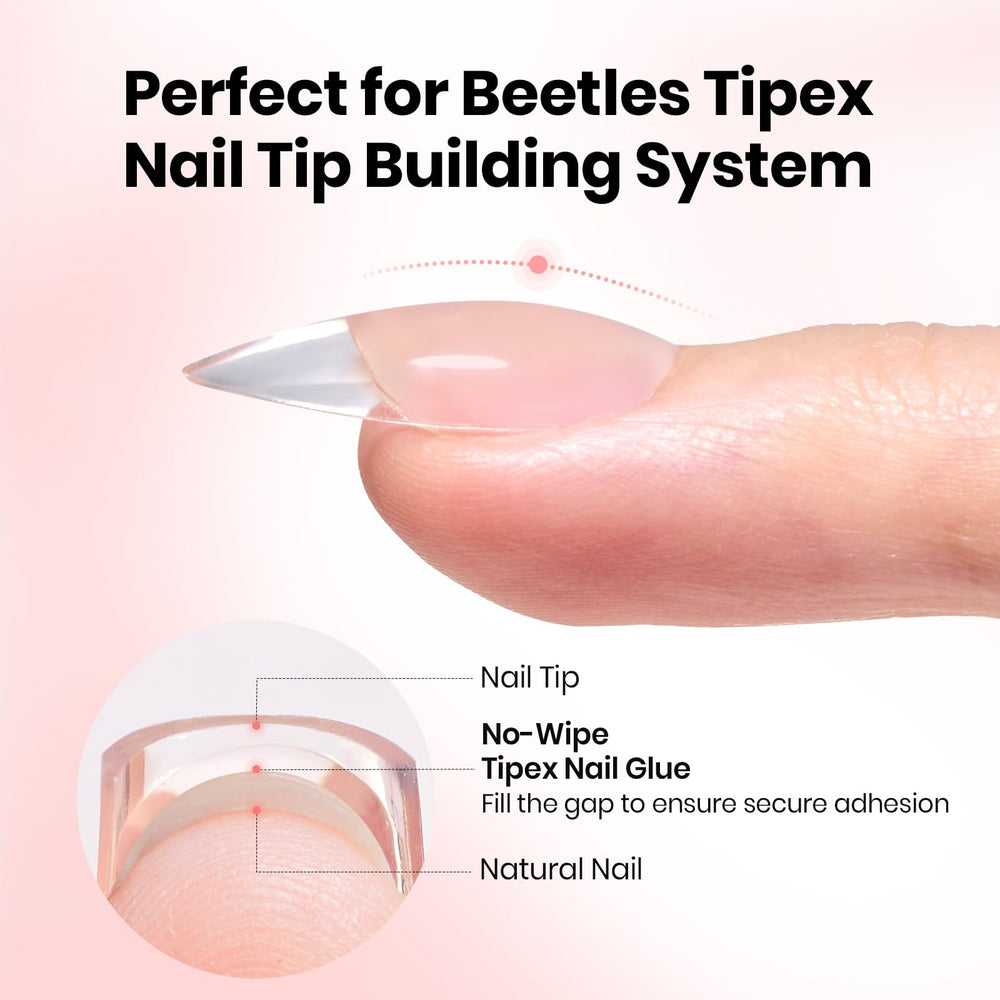beetles Gel Polish close-up of medium-thick gel texture illustrating easy control and smooth spread