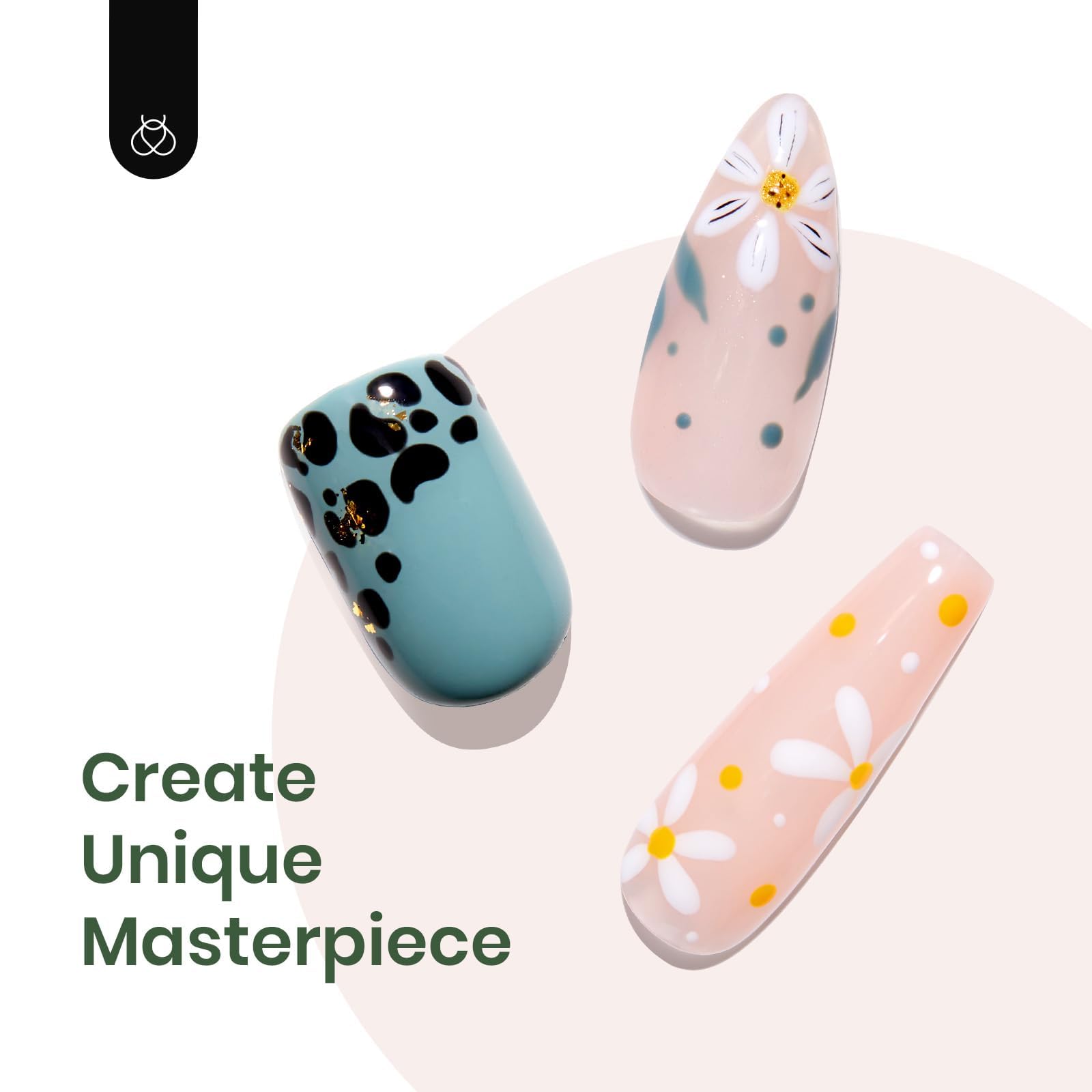 beetles glossy nail swatch showing high-shine durability benefit