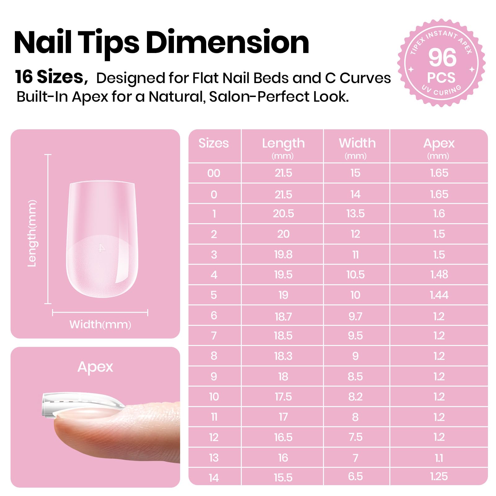 beetles Gel Polish finished short square manicure showcasing salon look