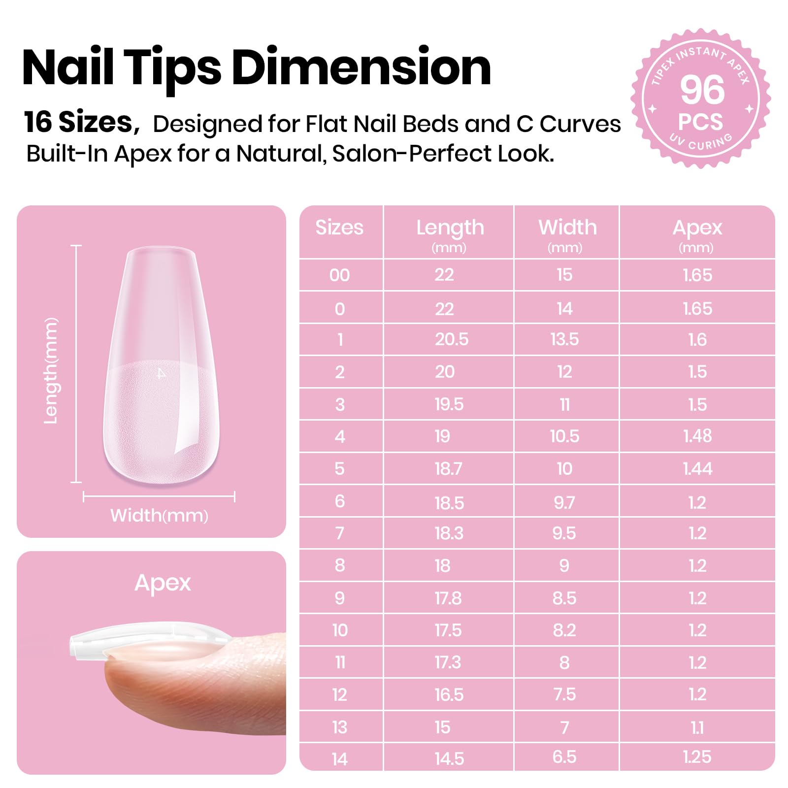 Beetles Tipex Lite finished manicure lifestyle photo showing polished salon look