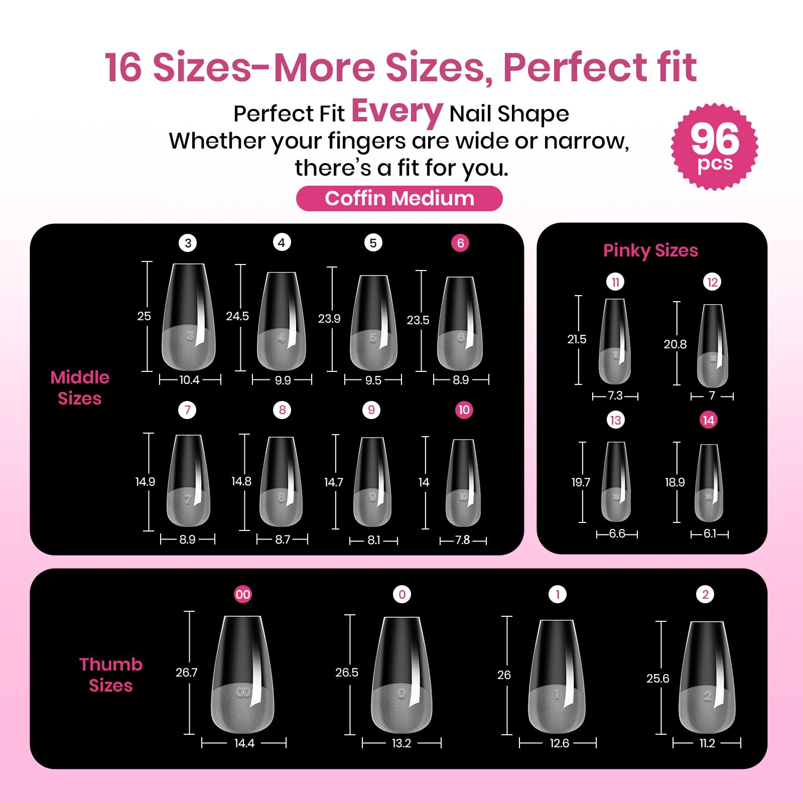 beetles tips lined showing reinforced free edge for added strength