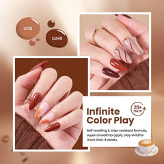 Beetles Gel Polish brush applying creamy texture close-up for smooth streak-free finish