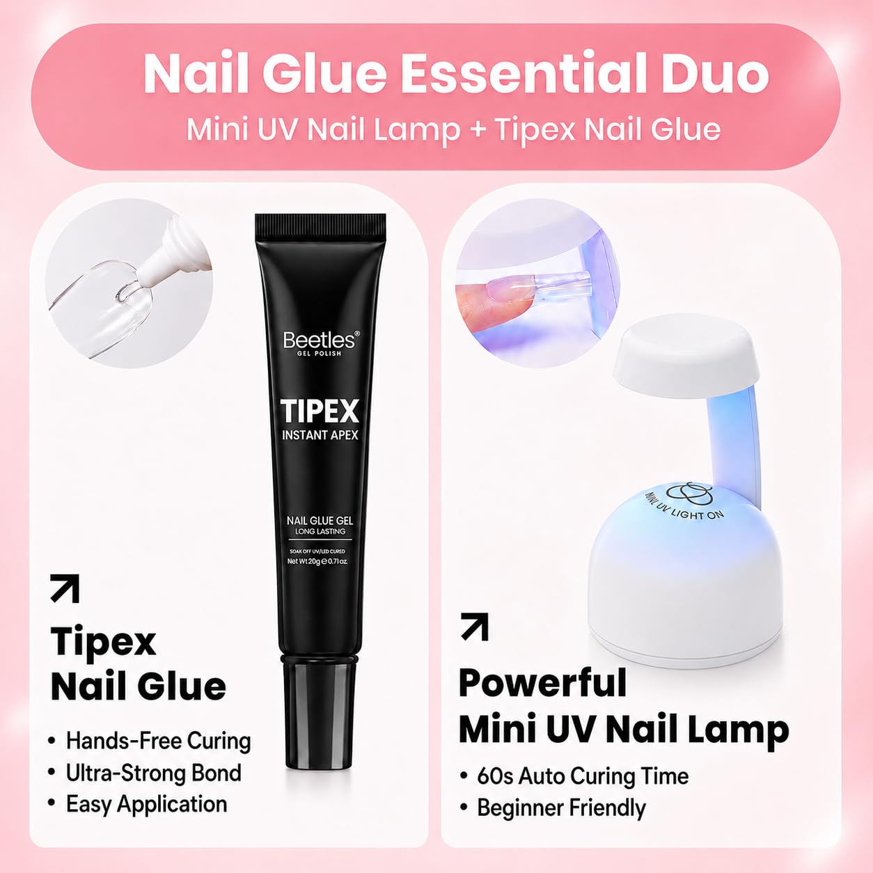 beetles nail clipper and cuticle nipper arranged for neat prep