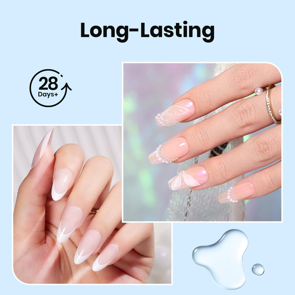 beetles high-gloss top coat on nail showing durable shine benefit