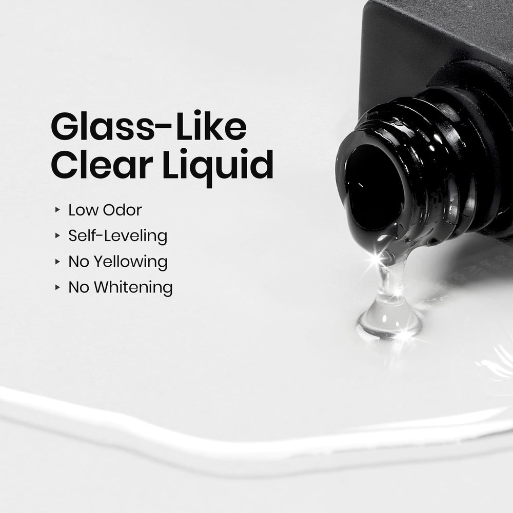 Beetles bottle next to a UV LED lamp illustrating fast curing benefit