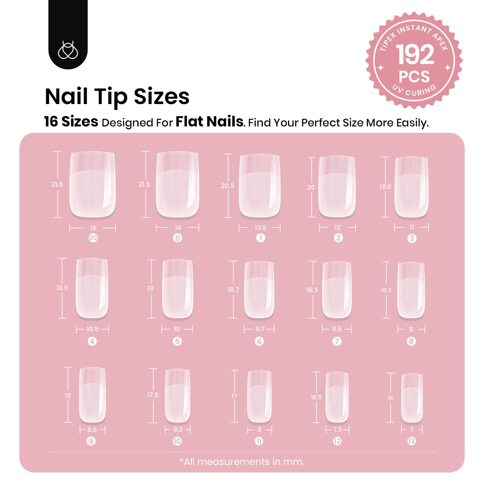 Beetles Gel Polish detailed underside pre-etched surface for better glue bond