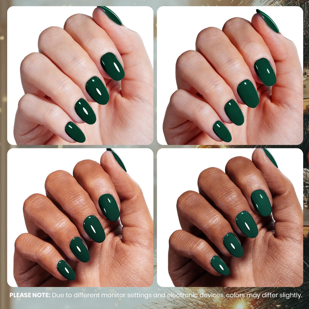 Beetles Gel Polish swatch wheel with Urban Ivy showing accurate color preview