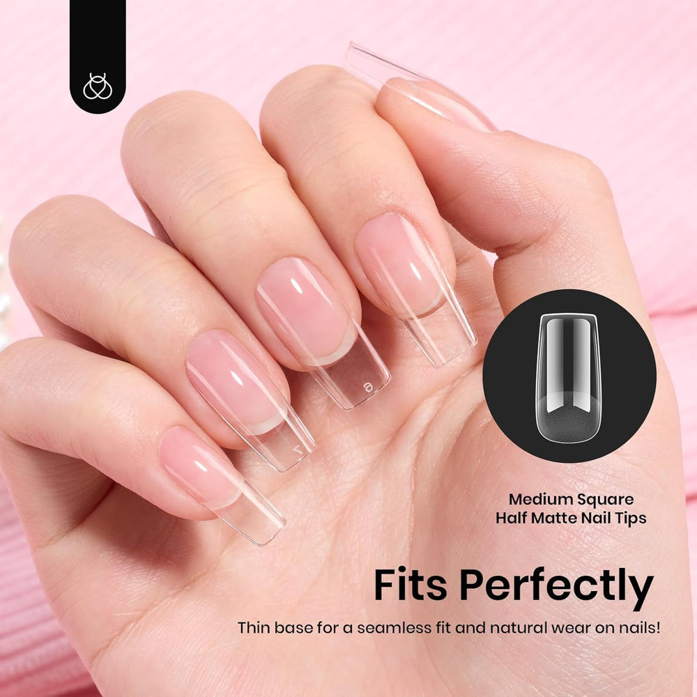 beetles use with gel polish demo illustrating compatibility and salon-quality finish