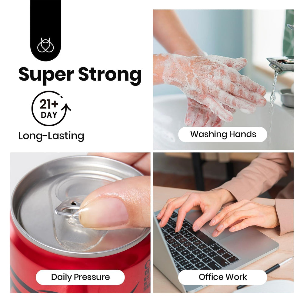 Beetles Gel Polish curing under lamp in salon demonstrating fast secure hold
