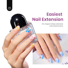 beetles uv led lamp curing nails demonstrating fast flash cure benefit