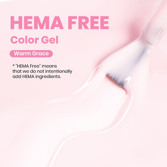 Beetles Gel Polish brush stroke displaying smooth application and buildable translucency benefit