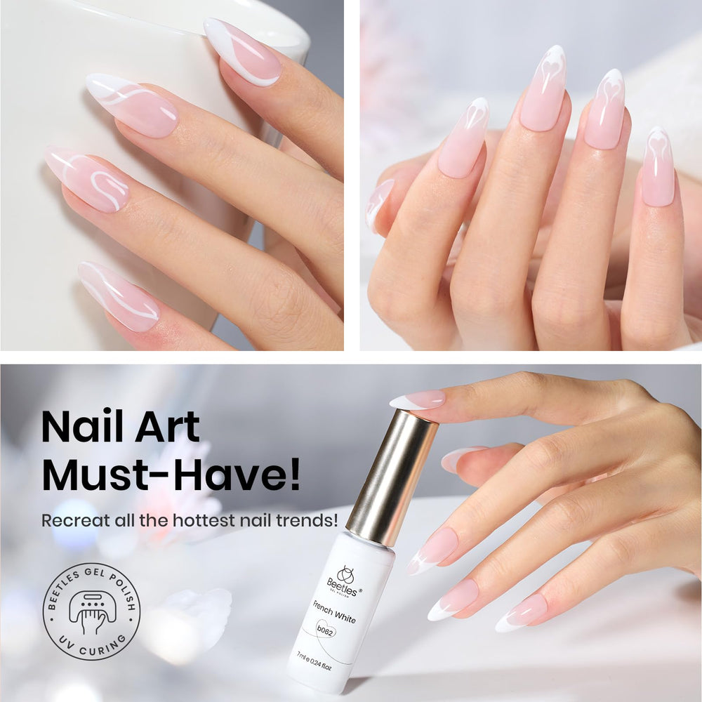 beetles gel polish narrow neck plug detail prevents excess product drips