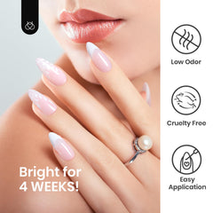 beetles gel polish in salon setting showing professional manicure results