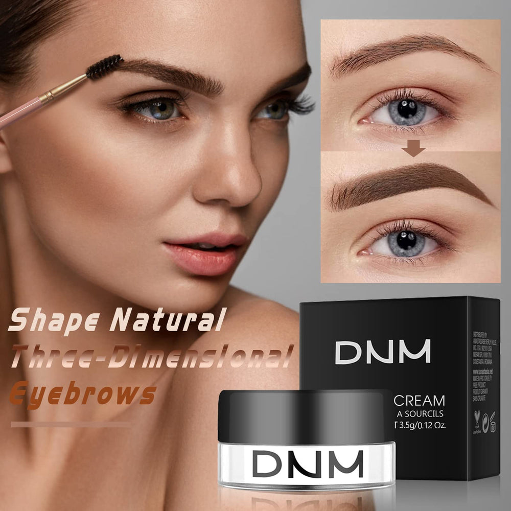 BEFIVECOK before and after brow transformation that enhances shape