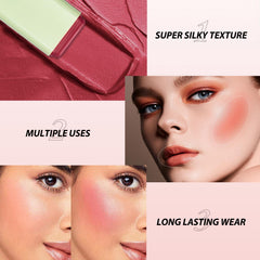 BEFIVECOK swatch on arm showing buildable pigment and true hot red color payoff